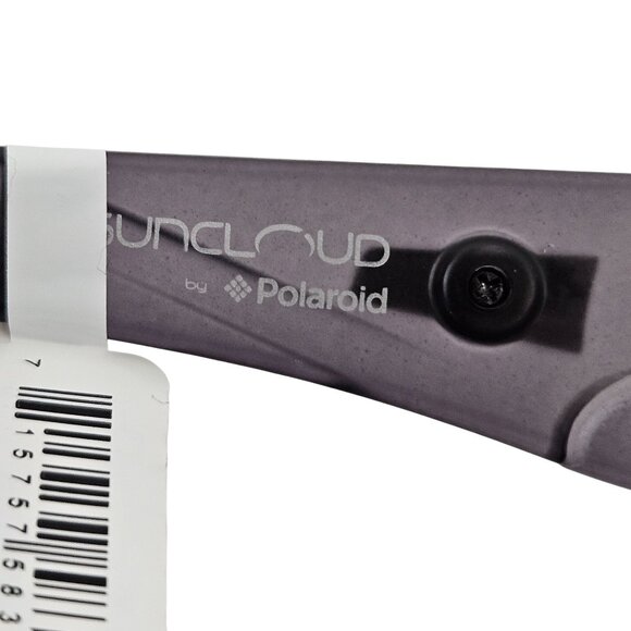 Suncloud Hotline Polarized Sunglasses Matte Smoke/Polar Green Mirror Sports Case - Picture 5 of 9